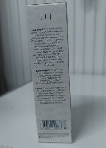 Orta Tonlu Parlak Bej BB Krem SPF50+ - Görsel 2