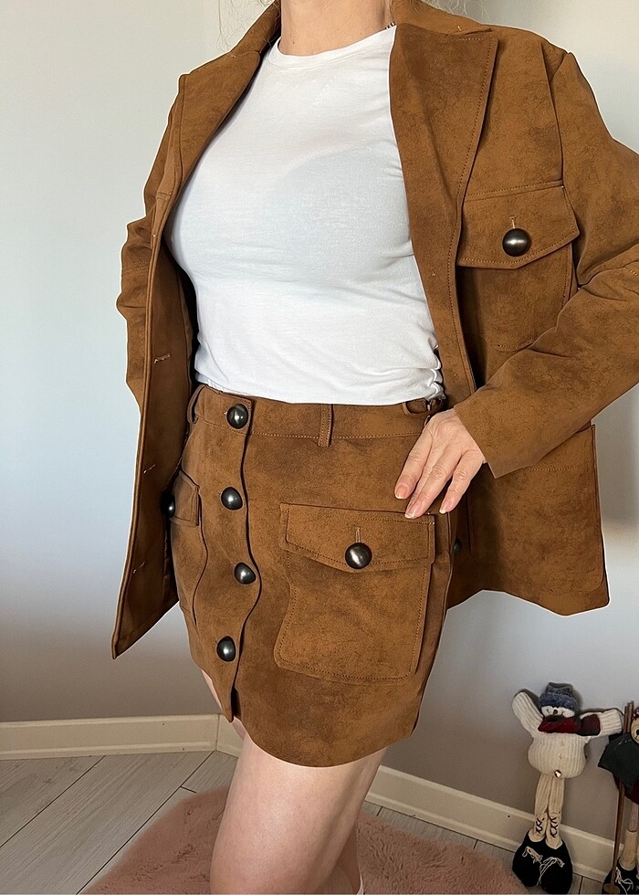 Twist nubuk takım - Görsel 2