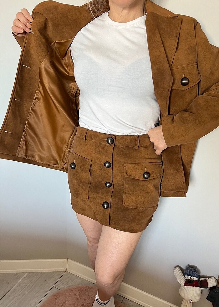 Twist nubuk takım - Görsel 3