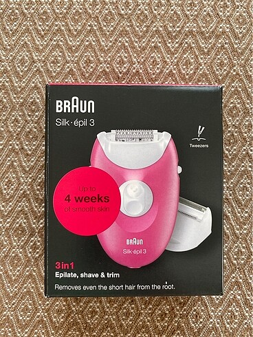 Braun Silk Epik 3 epilatör