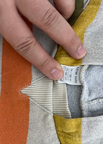 Erkek Çocuk Çok Renkli Kapüşonlu Sweatshirt - Görsel 3