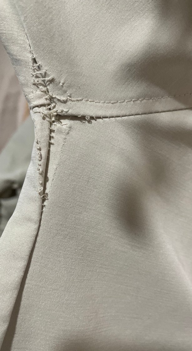 Düğmeli Bej Uzun Trençkot - Görsel 3