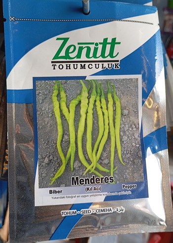 Zenitt Menderes Acı Biber Tohumu