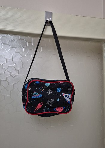 Uzay Temalı Çok Bölmeli Çocuk Sırt Çantası - Görsel 4