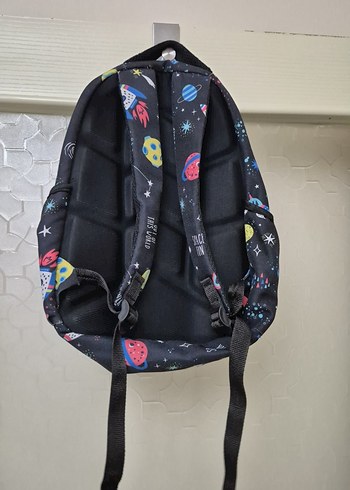 Uzay Temalı Çok Bölmeli Çocuk Sırt Çantası - Görsel 3