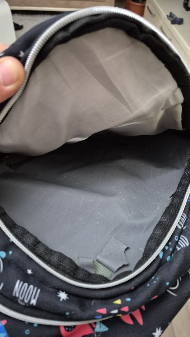 Uzay Temalı Çok Bölmeli Çocuk Sırt Çantası - Görsel 5