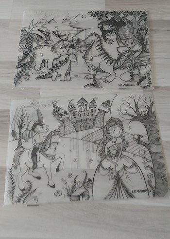 Çocuklar için 2'li Siyah Beyaz Puzzle - Görsel 2