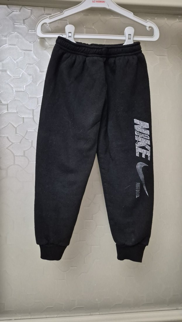 Erkek Çocuk Siyah Rahat Eşofman Altı - Görsel 2