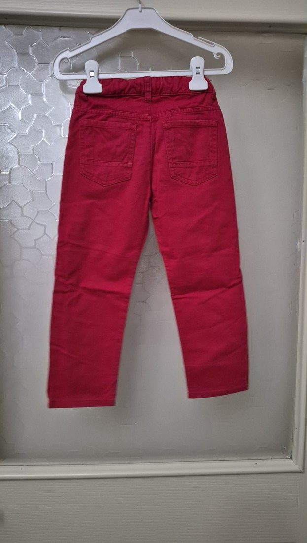 lcw 4-5 yaş Kırmızı Erkek Çocuk Pantolonu - Görsel 4