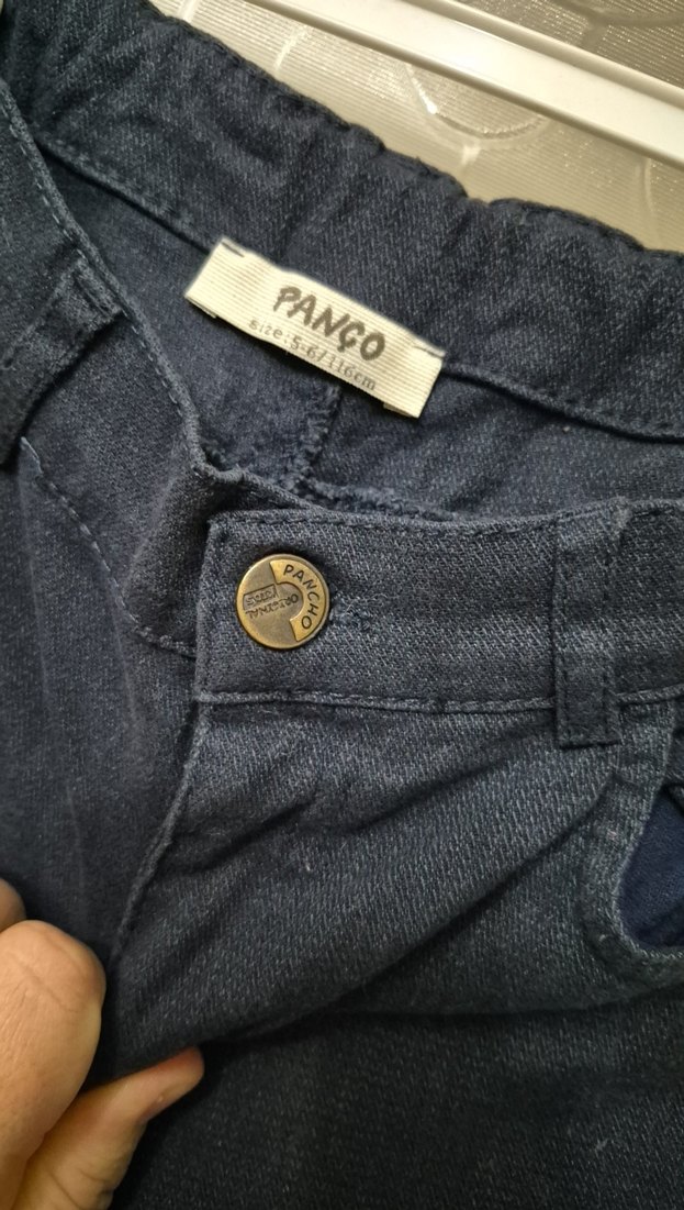 panço 5-6 yaş Erkek Çocuk Kot Pantolon - Görsel 3