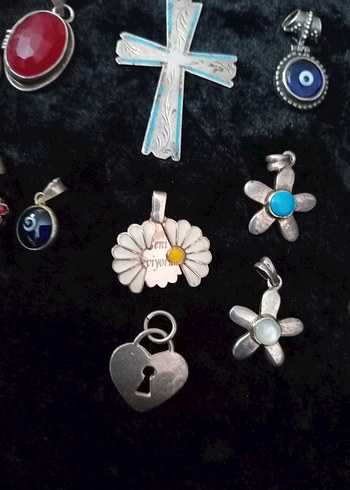 gumus kolye uclari - Görsel 3