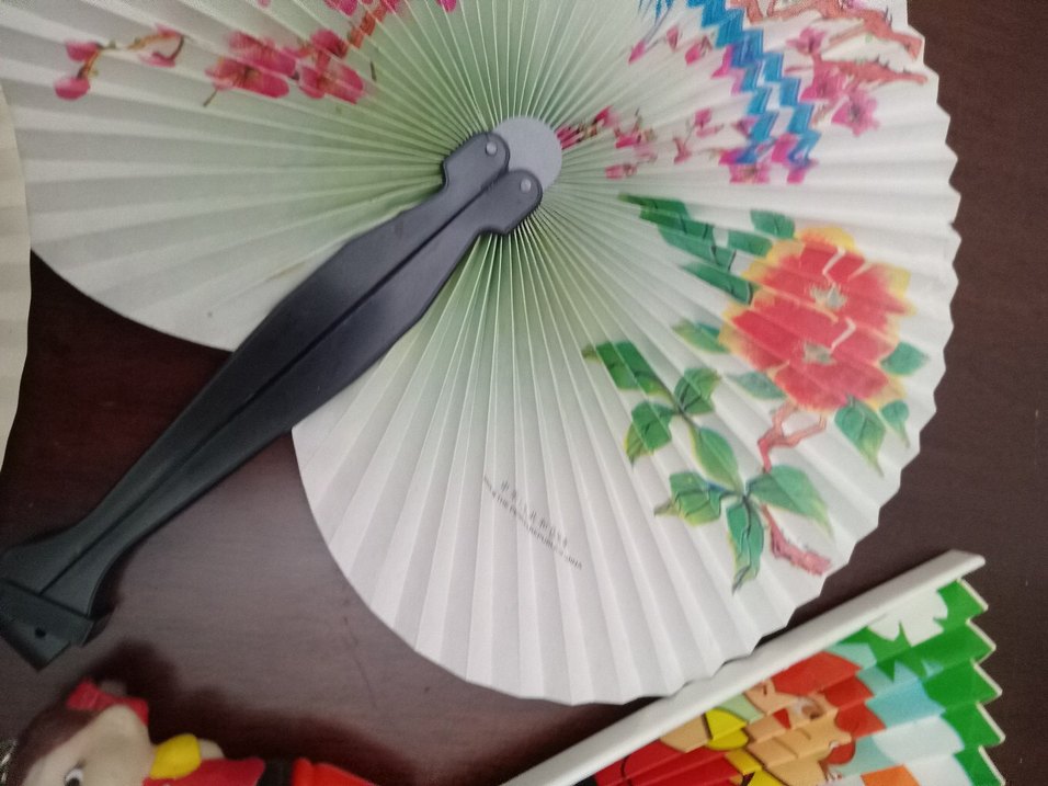 Renkli Katlanabilir El Yelpazesi Seti - Görsel 4