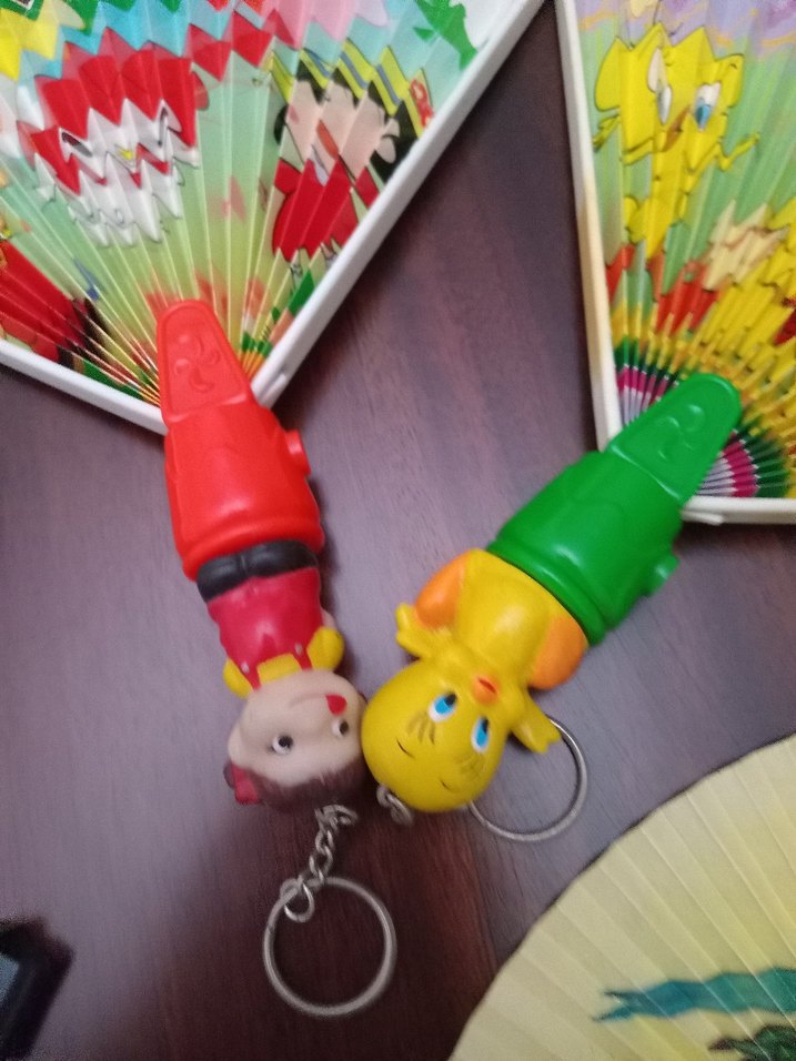 Renkli Katlanabilir El Yelpazesi Seti - Görsel 5