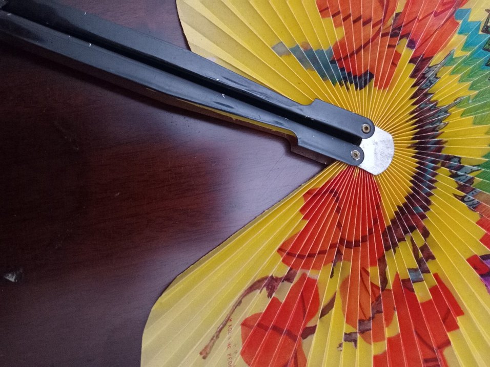 Renkli Katlanabilir El Yelpazesi Seti - Görsel 3