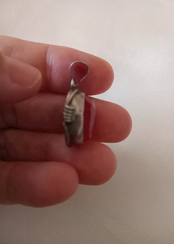 Diğer garnet gumus kolye ucu