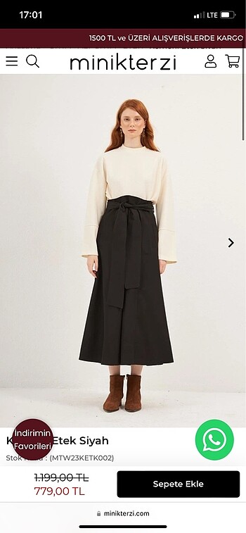 Minik Terzi Uzun Etek - Görsel 6