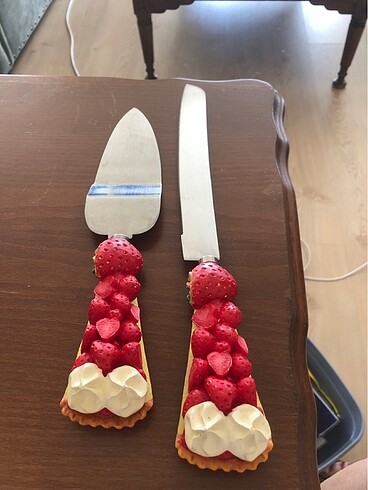 Pasta bicak ve spatula