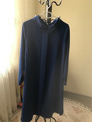 42 Beden mavi Renk Aldayy L/XL uyumlu Saks rengi Uzun tunik