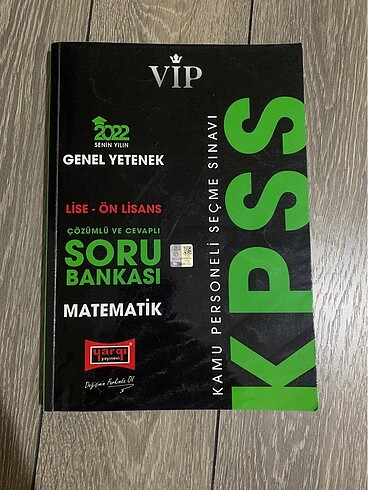 Yargı kpss önlisans matematik soru