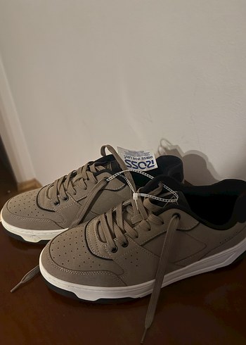 Lacivert Detaylı Kahverengi Erkek Spor Ayakkabı - Görsel 5