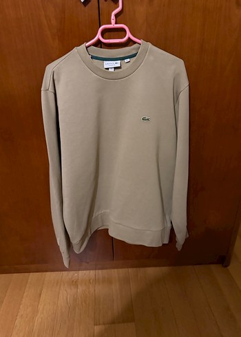 Bej Erkek Oversize Sweatshirt - Görsel 6