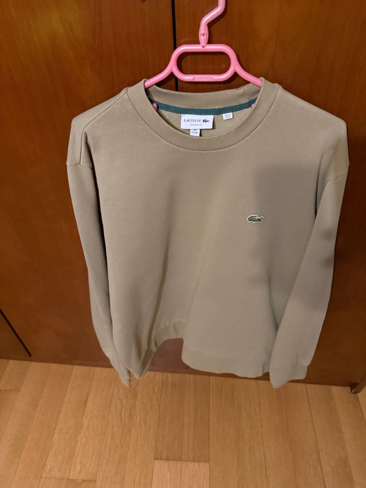 Bej Erkek Oversize Sweatshirt - Görsel 2