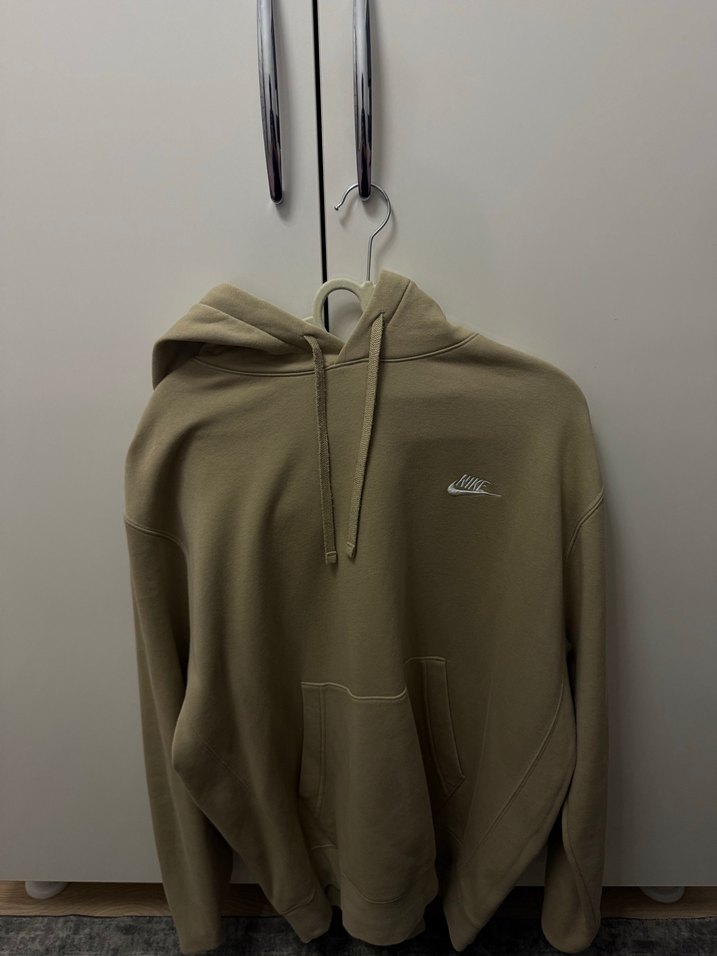 Bej Kadın Kapüşonlu Sweatshirt - Görsel 2