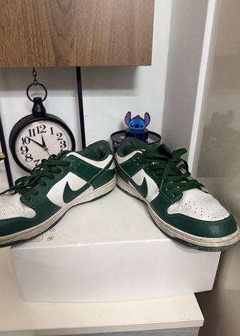 Yeşil Beyaz NİKE DUNK Ayakkabı - Görsel 5