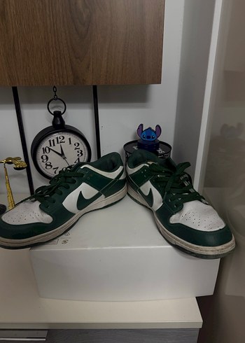 Yeşil Beyaz NİKE DUNK Ayakkabı - Görsel 4