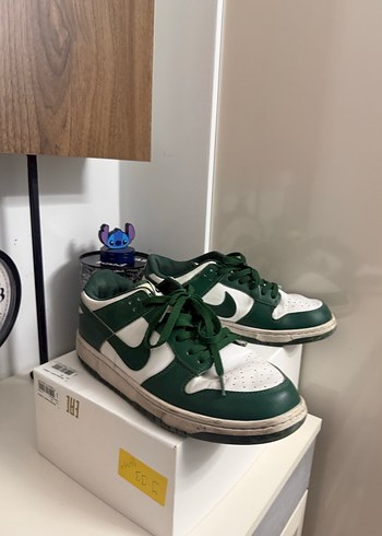 Yeşil Beyaz NİKE DUNK Ayakkabı - Görsel 8