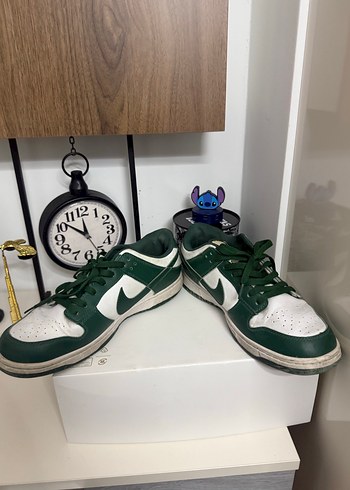 Yeşil Beyaz NİKE DUNK Ayakkabı - Görsel 6