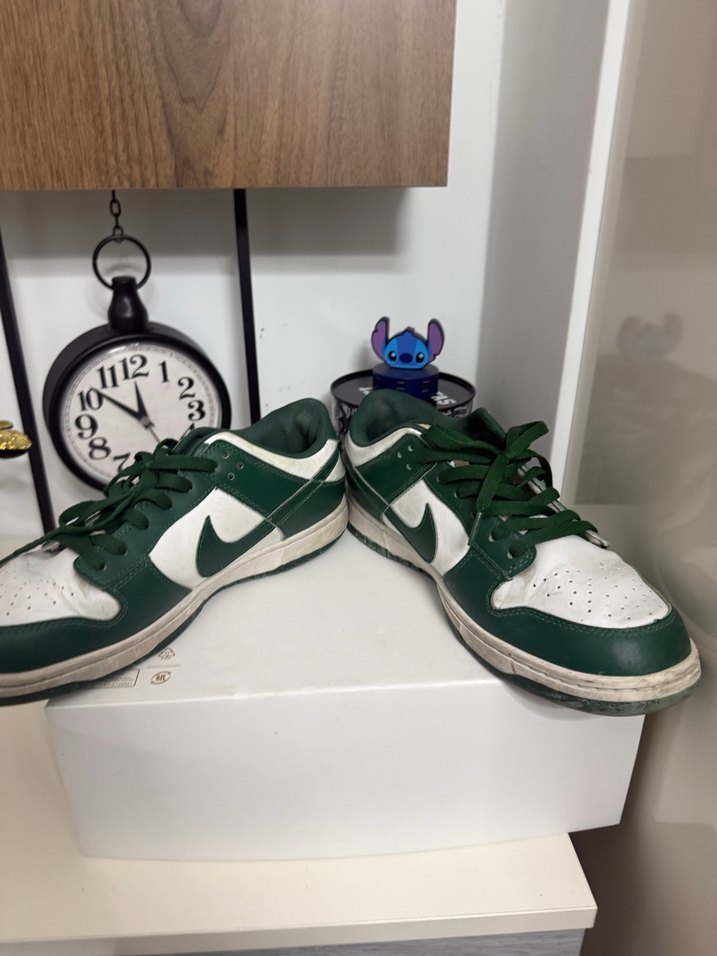 Yeşil Beyaz NİKE DUNK Ayakkabı - Görsel 5