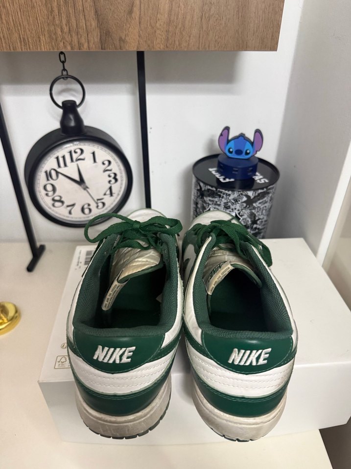 Yeşil Beyaz NİKE DUNK Ayakkabı - Görsel 2