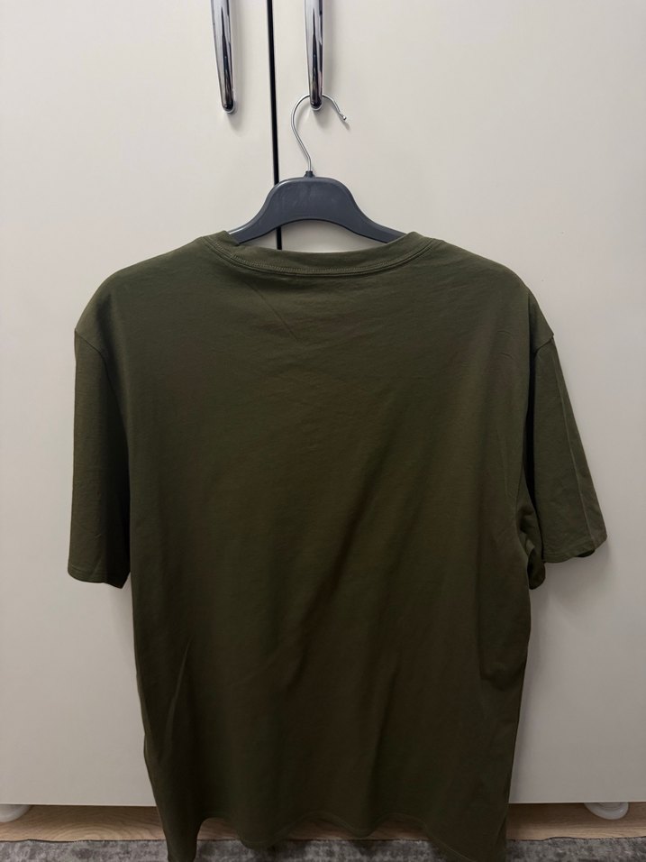 Karl Lagerfeld Erkek Khaki Kısa Kollu Tişört - Görsel 3