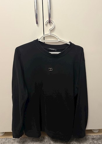 Siyah Erkek Sweatshirt Uzun Kollu DOLCE GABBANA - Görsel 2