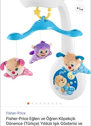 Fisher Price Eğitici köpekcik dönence