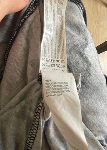 Uzun Kamuflaj Benzeri Desenli Rahat Elbise - Görsel 7