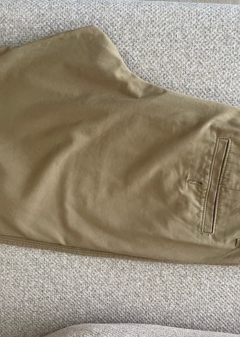 Bej Regular Fit Midi Erkek Şort - Görsel 5