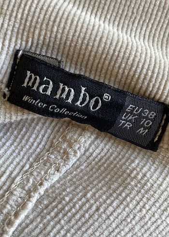 Düğmeli Bej Kadın Ceket - Görsel 4