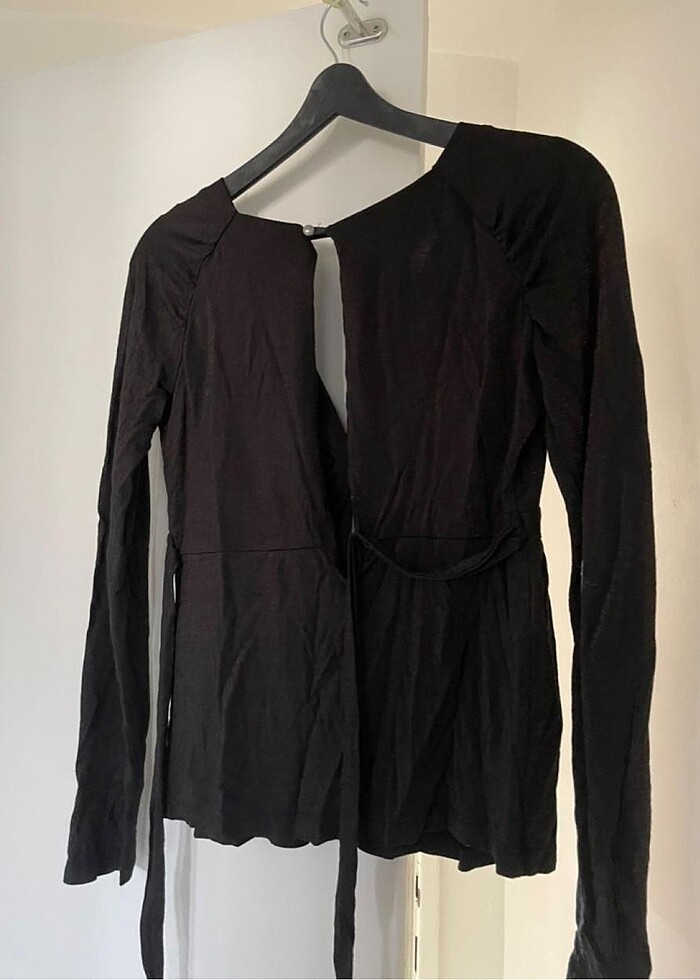 Şık dekolteli bluz - Görsel 5