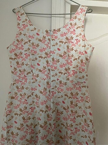 42 Beden Vintage çiçekli elbise