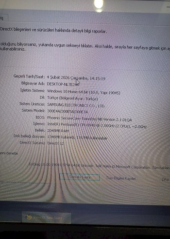 Samsung n300e Model Anakart Klavye Kasa Parçaları - Görsel 8