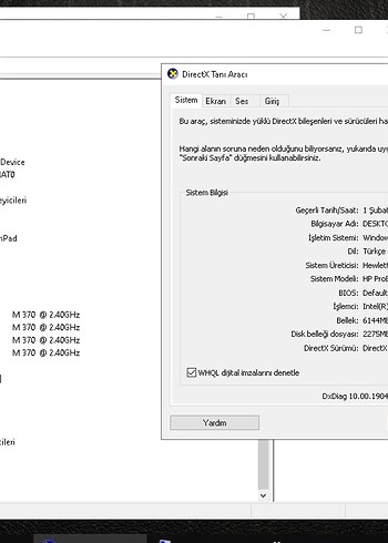 Hp ProBook İ3 İşlemci 6Gb Ram 2Gb Ekran Kartı Tertemiz Laptop - Görsel 10