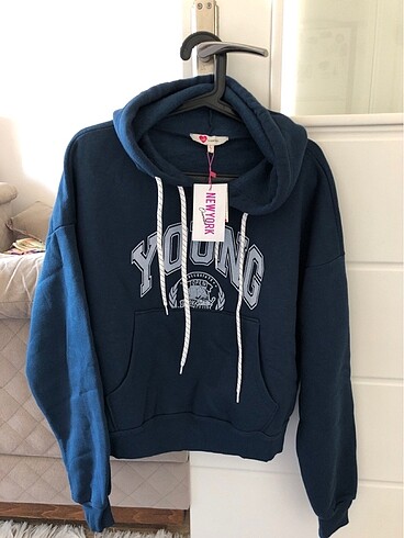 Koton Kadın Sweatshirt şapkalı