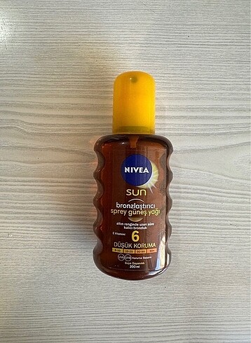 Nivea Sun Bronzlaştırıcı Yağ