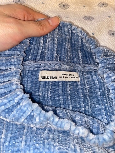 s Beden mavi Renk Pull&Bear Kazak