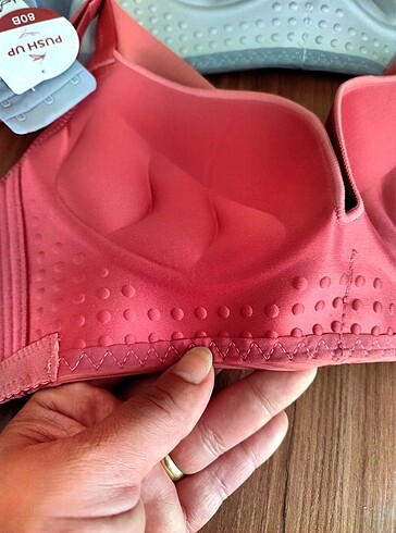 44 Beden pembe Renk Destekli dolgulu sütyen