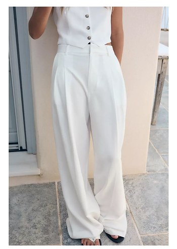 Zara Keten Pantolon