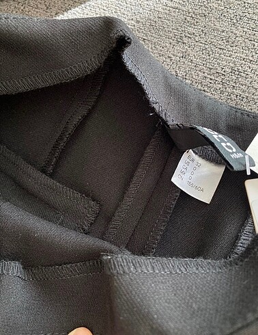 32 Beden siyah Renk H&M Kadın İspanyol Paça Pantolon