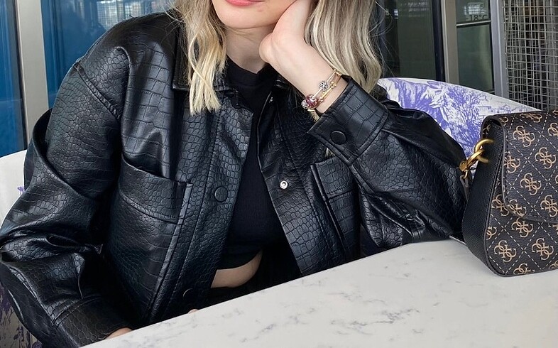 Bershka Kadın Deri Ceket